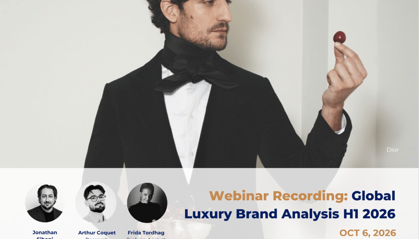 Webinar Replay: Unveiling Global Luxury Brand Analysis H1 2026 Report by Luxurynsight