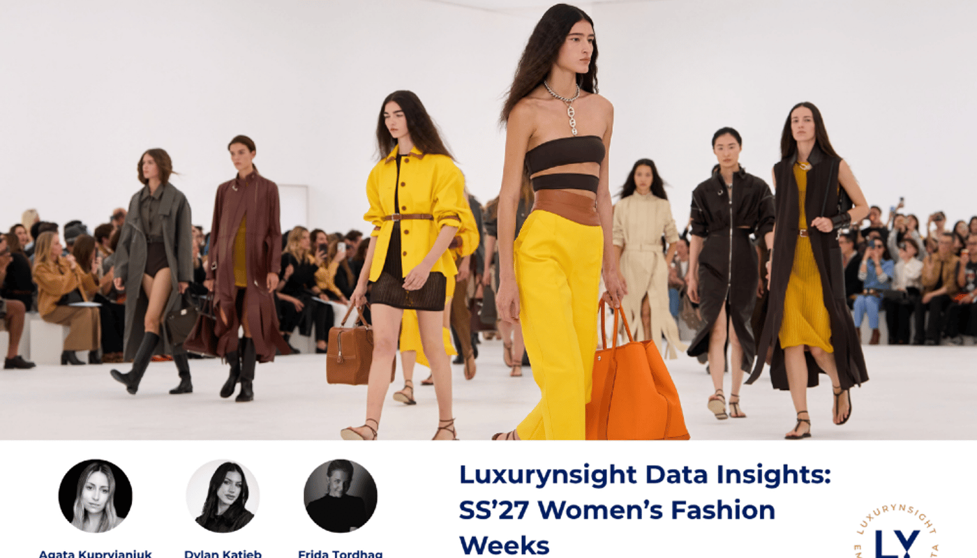 Upcoming Webinar: SS’27 Women’s Fashion Weeks