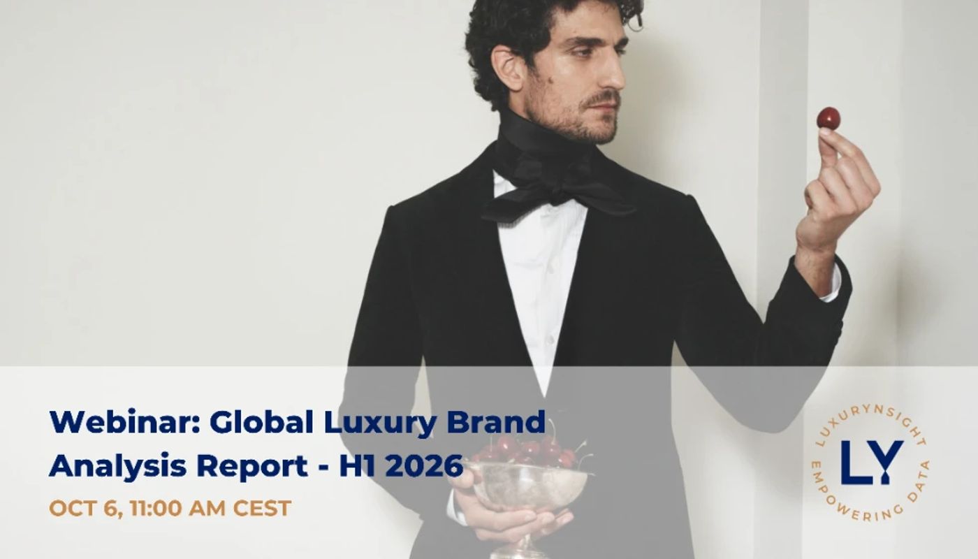 Upcoming Webinar: Unveiling Global Luxury Brand Analysis H1 2026 Report by Luxurynsight
