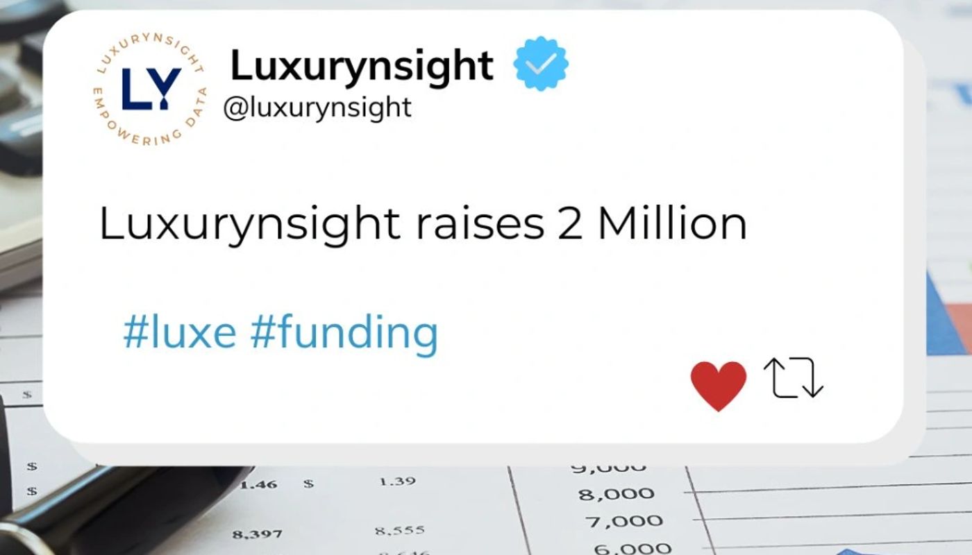 Luxurynsight raises 2 million in funding