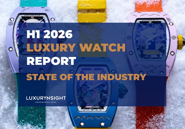 Image of Luxury Watch H1 2026 Report