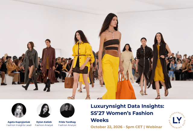 Image of Upcoming Webinar: SS’27 Women’s Fashion Weeks