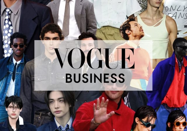 Image of Heuritech Featured in Vogue Business on SS27 Menswear Trends