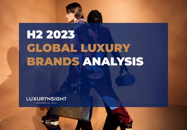 Image of Global Luxury Brand Strategy Analysis 2023 Report