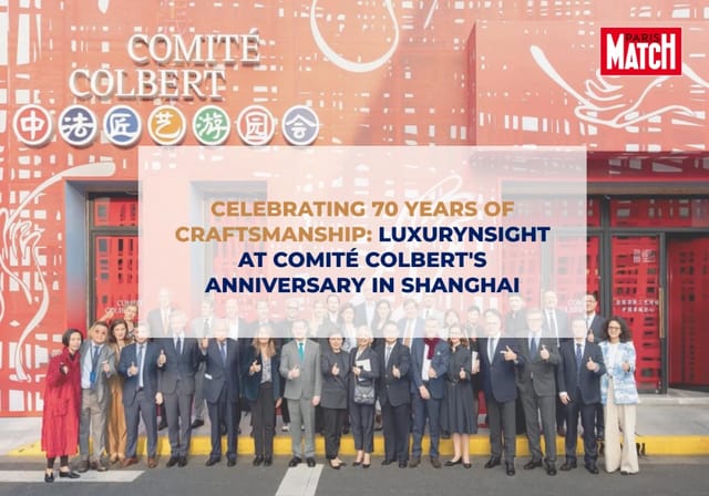 Image of Luxurynsight CEO Jonathan Siboni Hosts Opening at Comité Colbert’s 70th Anniversary Celebration in Shanghai