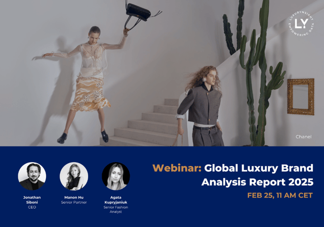 Image of Upcoming Webinar: Global Luxury Brands Analysis 2025 