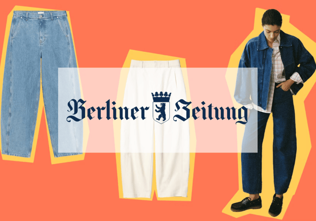 Image of Skinny or baggy? Neither - Barrel jeans are the new trouser trend